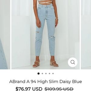 Abrand 94 high slim jeans